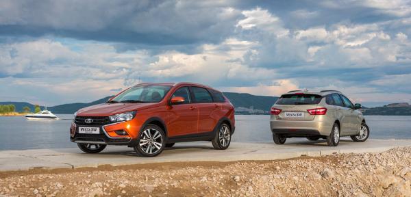 Универсалы Lada Vesta SW и SW Cross – объявили цены